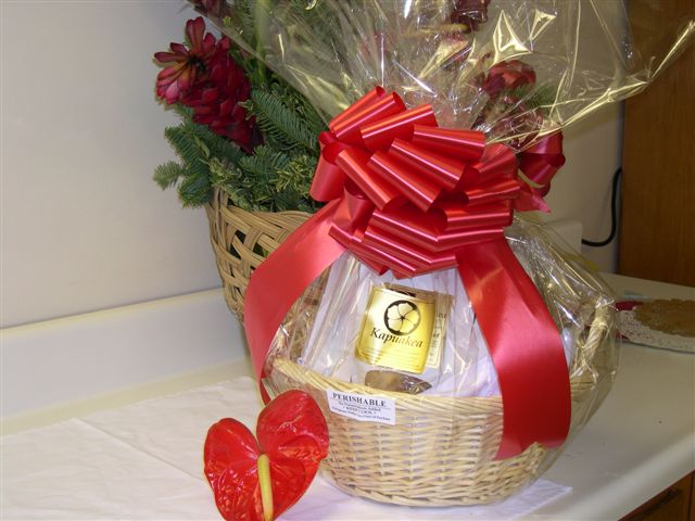 Hibiscus Gift Basket